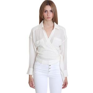 IRO
Emain Wrap Blouse